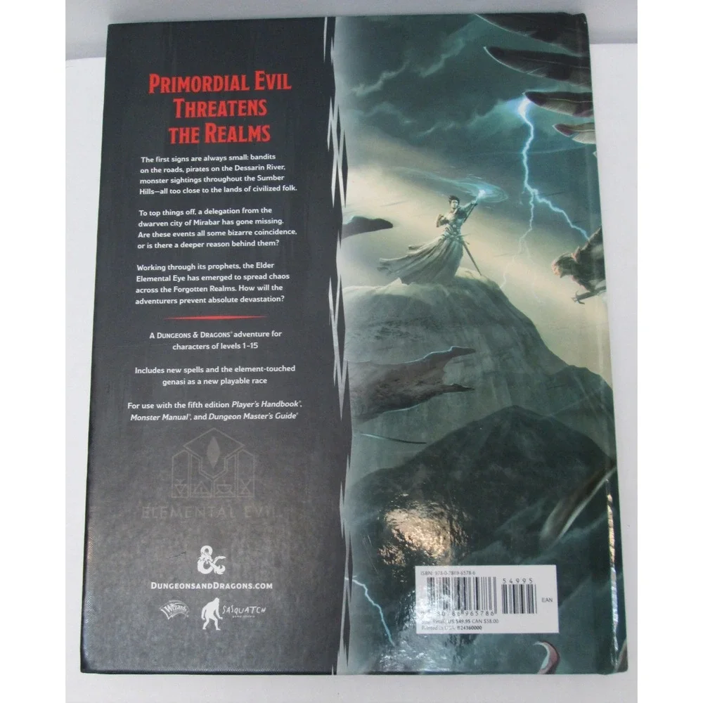 D&D Prince of the Apocalypse 5E Hardcover RPG 2019 Book Dungeons Dragons Fifth